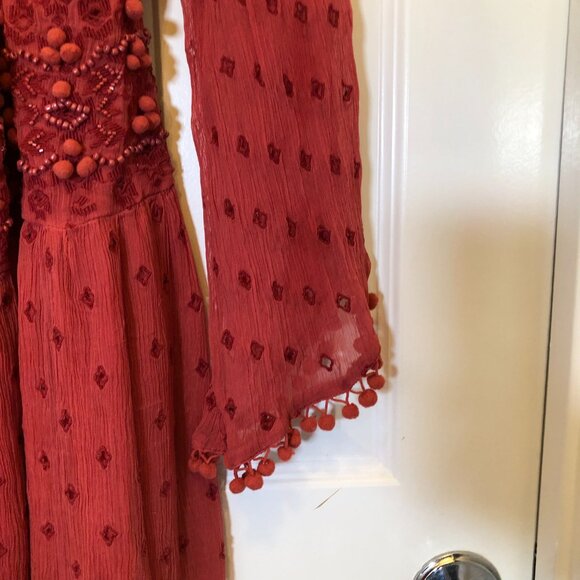 Free People Red Mini Dress - Picture 5 of 14